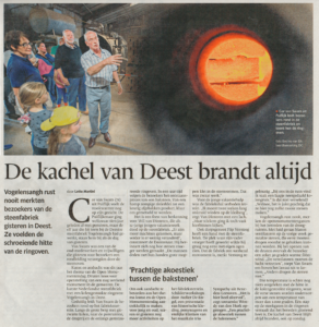 De kachel van Deest brandt altijd