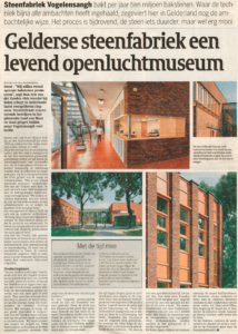 Gelderse steenfabriek een levend openluchtmuseum
