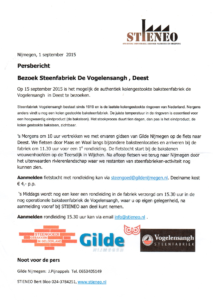bezoek steenfabriek de vogelensangh Deest